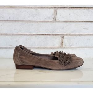 Me too x Adam Tucker Suede Loafers